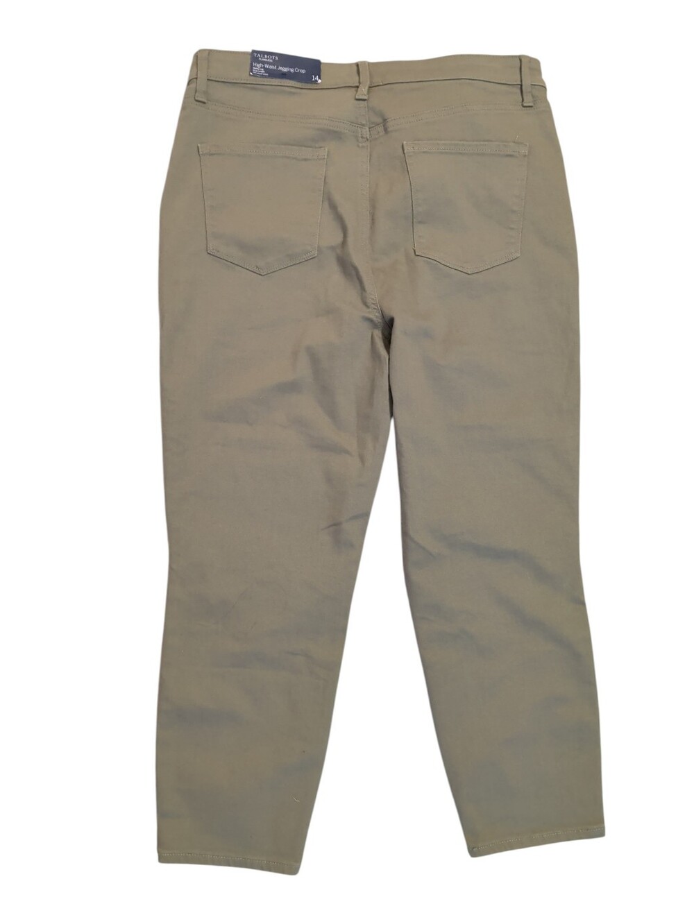 NWT Talbots high waist jegging crop pants - Picture 2 of 7